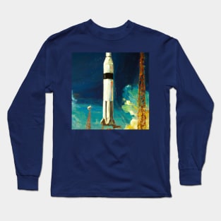 Rocket Launch Long Sleeve T-Shirt